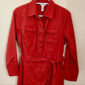 Banana Republic Military-Insp Shirt Dress 6